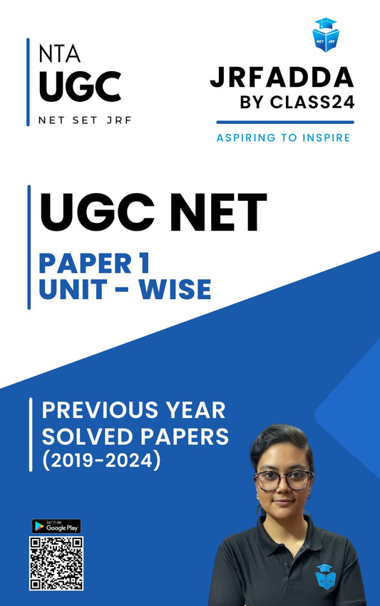 UGC NET Paper 1 Solved PYQs (2019–2024) – 5 Years of Exam Practice in One Book
