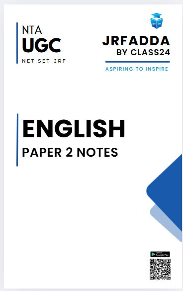 UGC NET English Book Handwritten Notes