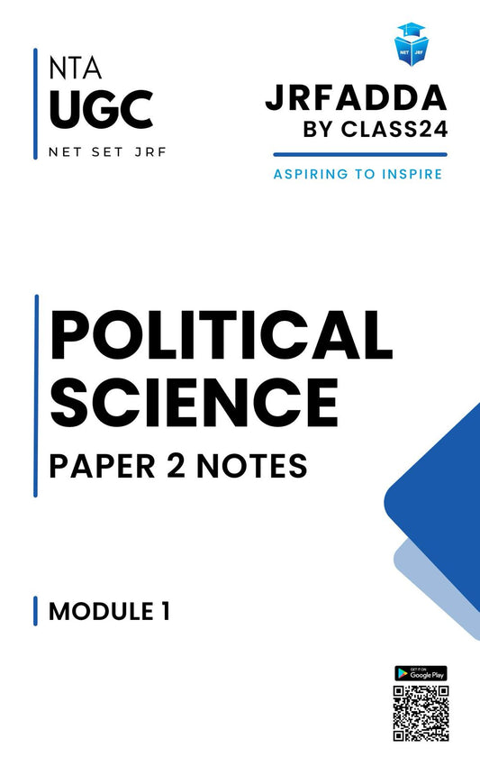 UGC NET Political Science Book Handwritten Notes