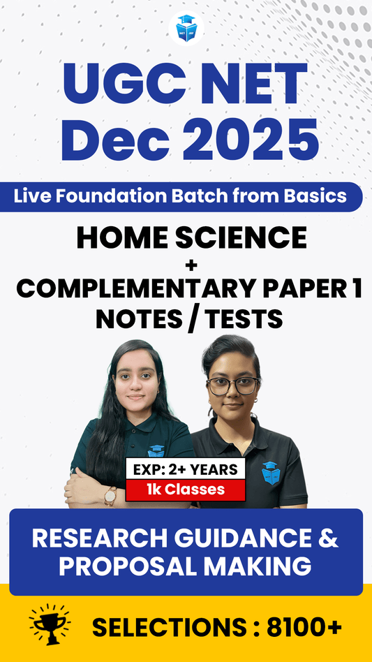 Premium Dec 2025 Home Science Batch (Paper1+Paper2)